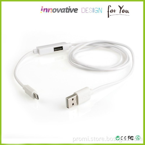 2015 hot sales multi OTG cable hub photo frame digital for android phone storage extension